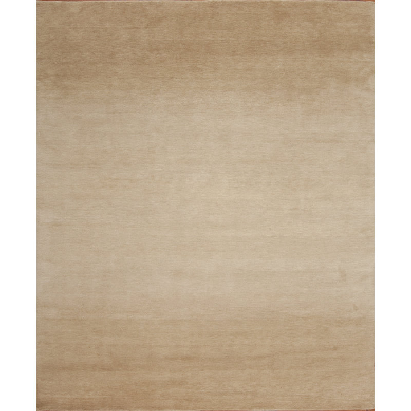 Modern Tibet Hand Knotted Area Rug, Rectangle 4' x 6'
