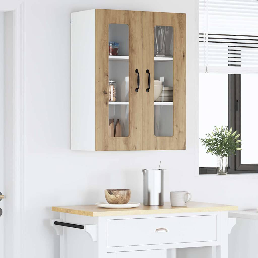 Vidaxl Kitchen Wall Cabinet Sonoma Oak 60 X 31 X 80 Cm Engineered Wood