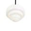 13" Wide Revival Schoolhouse Tiered Globe Pendant