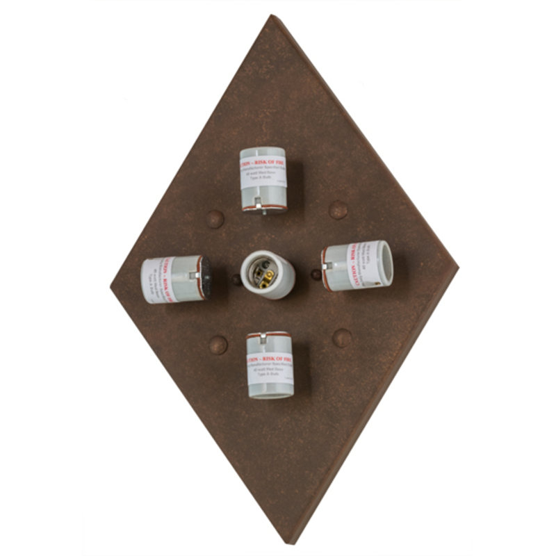 Zephyrine 5 - Light Flush Mounted Sconce