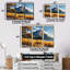 Clair - ensemble d'art mural plage-107204921-107204929