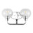 Daulton Iron/Seeded Glass Cottage Rustic LED Vanity Light-1588011387-1531401945