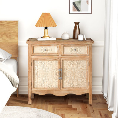 Dizdar Farmhouse Storage Cabinet