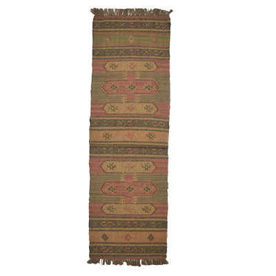 Auriane Rectangle 60 cm x 245 cm Hand Woven Indoor / Outdoor Area Rug
