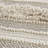 Woven Stripe Bath Rug 22x58" - Natural Hue Heavy Shaggy Texture Non-skid Backing Washable Floor Mat Handwoven Soft Latex Back Machine Bathroom Runner
