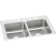 Lustertone 29" Lx 18"W Double Basin Drop-In Kitchen Sink