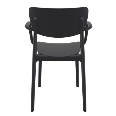 Farrah Stacking Patio Dining Armchair