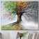 Tree with Four Seasons - Graphic Art Print