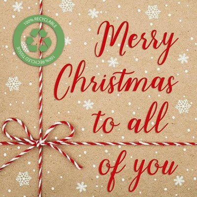 Merry Christmas To All Of You
