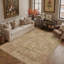 Tapis oriental brun clair avec envers antidérapant Vesper-466241592-466241596