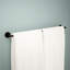 Trinsic 30 in. Wall Mount Towel Bar Bath Hardware Accessory in Matte Black