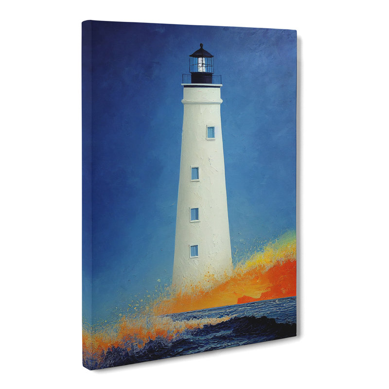 Lighthouse Vol.4 - Wrapped Canvas, 50cm H x 35cm W x 3cm D
