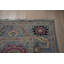 Tapis traditionnel bleu clair en laine noué à la main clair