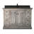 Aultman 48'' Single Bathroom Vanity with Marble Top-779589729