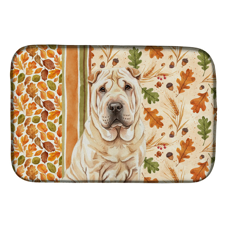 Tapis de séchage Shar Pei