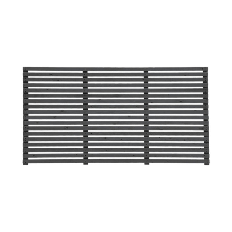 Sadiyah Wood Fence Panels Included, 60cm H x 180cm W
