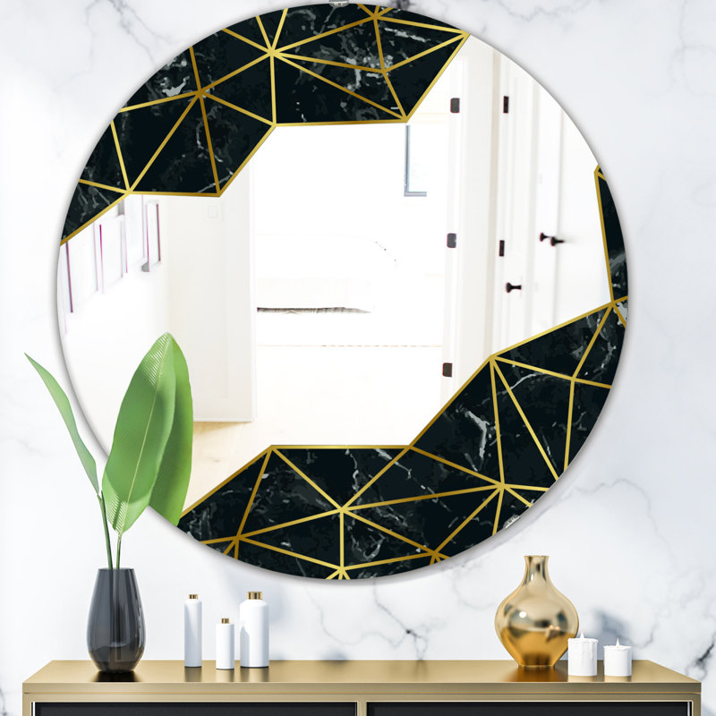 Miroir d'appoint élégant Capital, H 31,5 po x l po