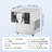Commercial Snowflake Ice Machine 375LBS/24H Stainless Steel for Ice Cream