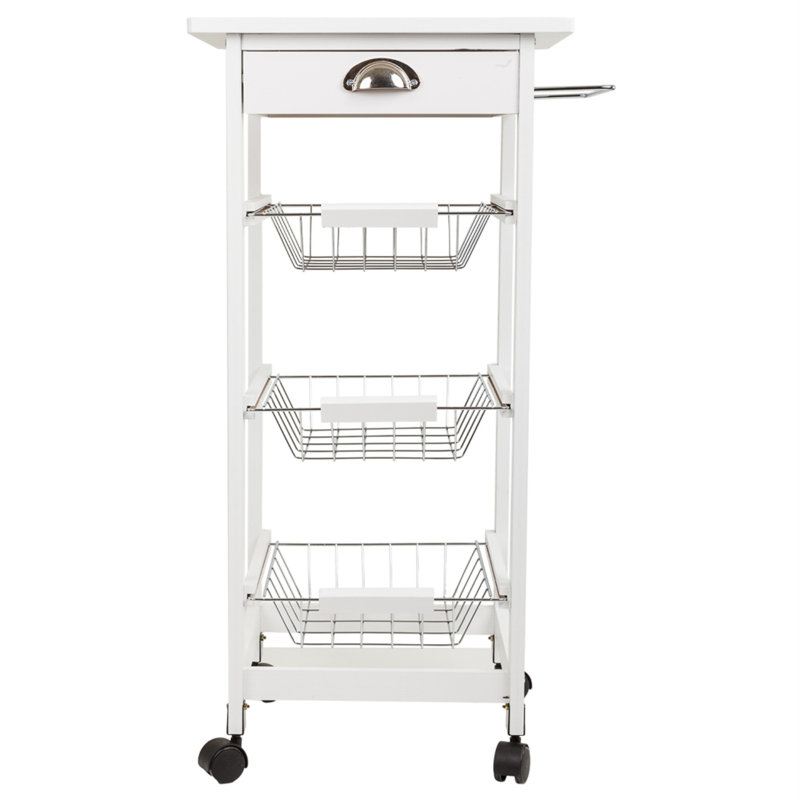 Launce Wood Kitchen Cart