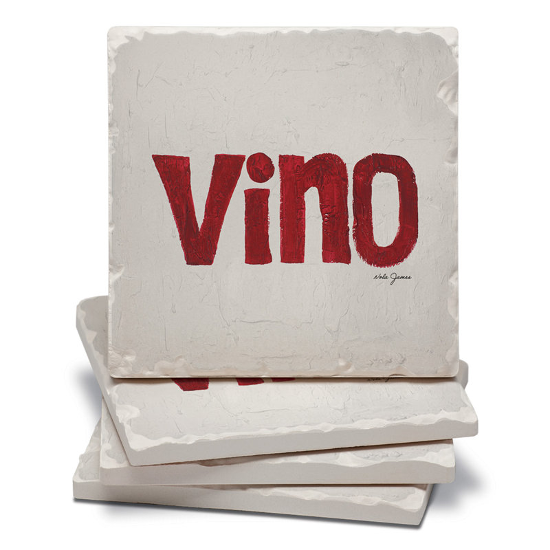 Ensemble de 4 sous-verres Vino