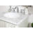 Hansford 24 " W Freestanding Standard 1 Single Vanity Bathroom Vanity With Marble Top-157545796