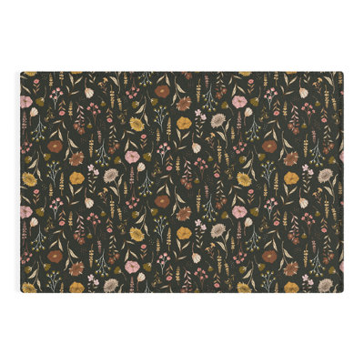 Tapis d'extérieur rectangulaire en polyester / chenille tissé à plat à la machine Talan