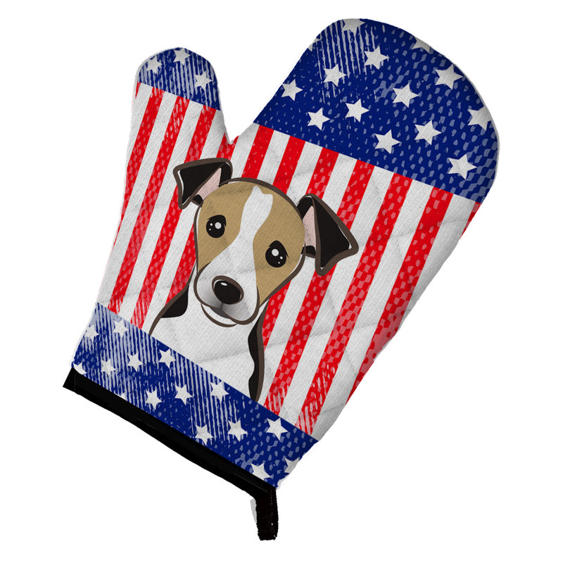 Terrier à four caroline et jack d’olivier d' American Flag, Noir