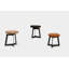 Y Leather Accent Stool-36817952-36817948