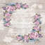 Tapis ivoire / rose en polyester tissé à plat à la machine Leandra-1565554362