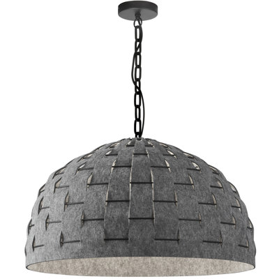 Luminaire suspendu incandescent 1 lumière Priscilla
