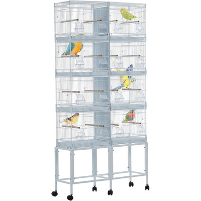 Extra Large Bird Cage, Metal Parrot Cage