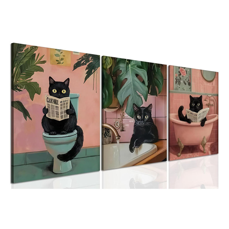 3 Piece Wrapped Canvas Wall Art