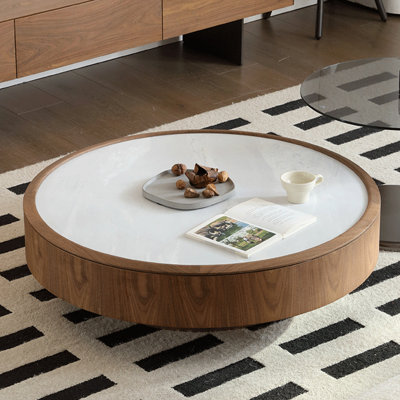 Modern simple retro coffee table