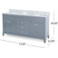 Ensemble de meuble-lavabo double 73 po Matild-873936995