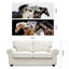 Trilogy 1 and 2 - Reproduction de photo sans cadre sur verre