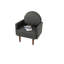 Un fauteuil d'appoint contemporain-1241940688