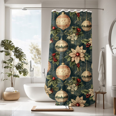 Jamirra Floral Shower Curtain