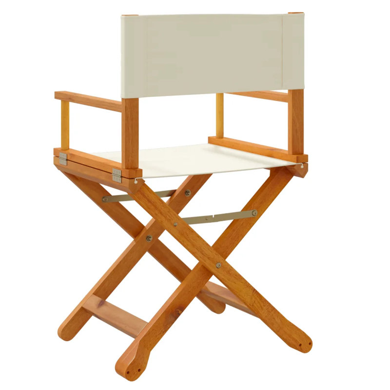 Lazerte Patio Dining Accent Chair, Cream white