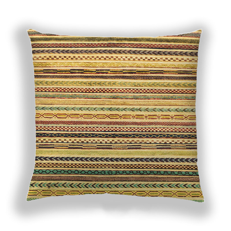 Coussin Abstract 2298, Microsuède