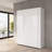 Maile High-Gloss Scratch-Resistant Murphy Bed with LED Lights and Built-In Charging Station-100095169