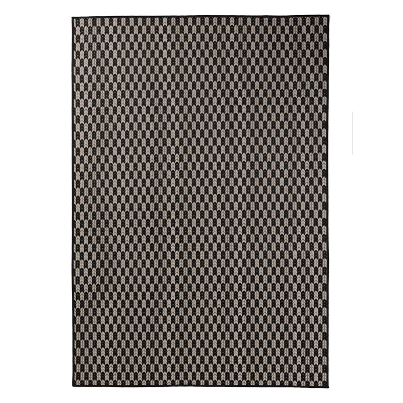 Premium Polypropylene Geometric Pattern Outdoor Rug, Rectangle 2' x 3'