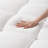 Mattress Topper With 8-21" Deep Pocket 3" Thick Cooling Mattress Pad Cover-1868548452