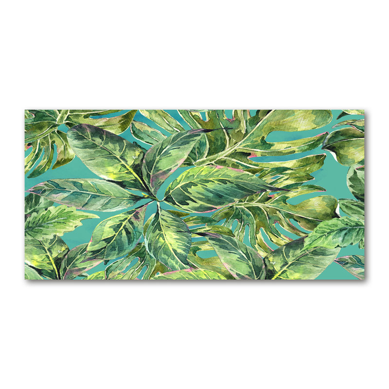 50cm W x 100cm L Glass Peel and Stick Panel