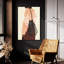 Art mural en verre épique «Gatherer 2» par Emma Scarvey, 24 po x 36 po-2108679983