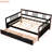 Full Size Solid Wood Daybed, , With Handy Living Room Drawers Daybed Two Drawers, Strong And Long-Lasting Home Bed-30585152