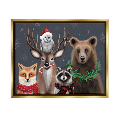 «Winter Woodland Animals» par Elizabeth Tyndall sur