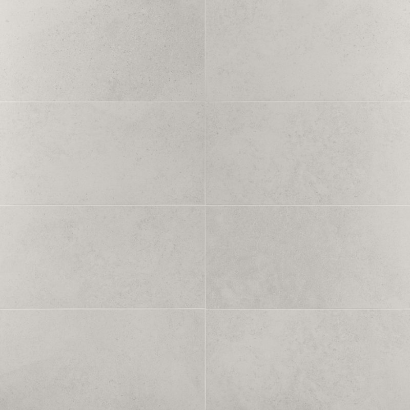 New Rock 12x24 Matte Porcelain Tile, Perla White