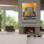  «Fall Bounty 3 Truck Navy» par James Wiens, art mural sur toile, 40 po x 54 po-1436368209