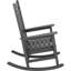 Ensemble de chaises berçantes d'extérieur pour 2 personnes, chaises berçantes en Hdpe pour adultes