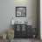 Brescia 42" Single Sink Freestanding Bathroom Vanity with Ceramic Top and Matching Mirror-27042795